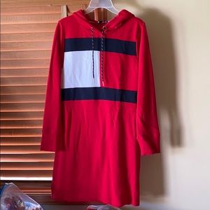 Tommy Hilfiger hooded long sleeve dress